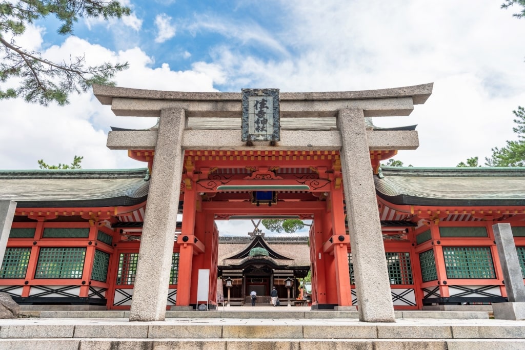 SIte of Sumiyoshi Taisha Shrine, Osaka