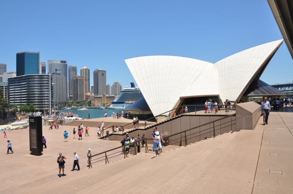 View of Bennelong Restaurant, Sydney