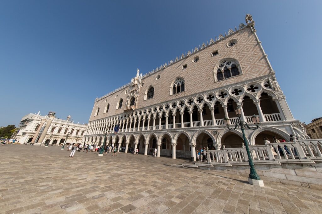 Beautiful architecture of Doges’ Palace