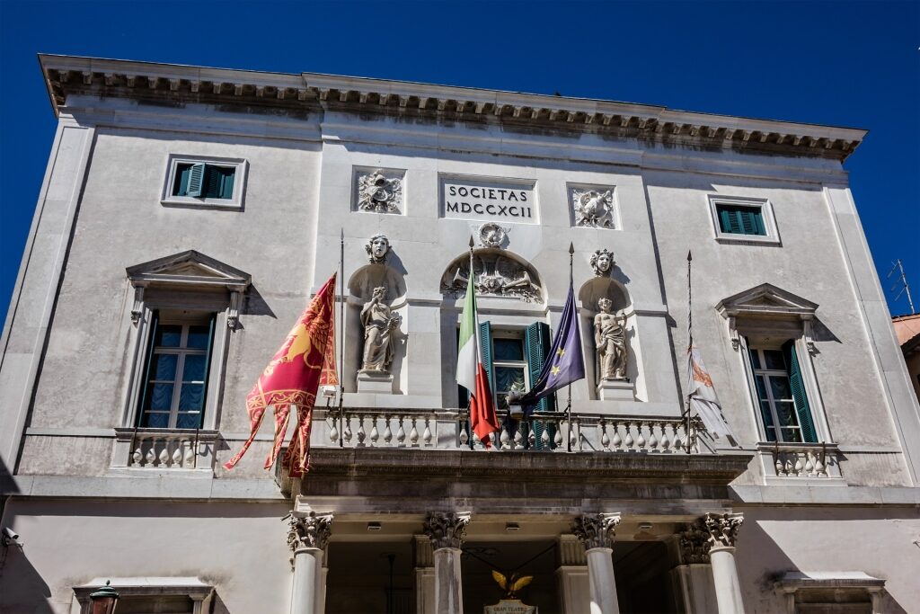 Exterior of Teatro La Fenice, Venice