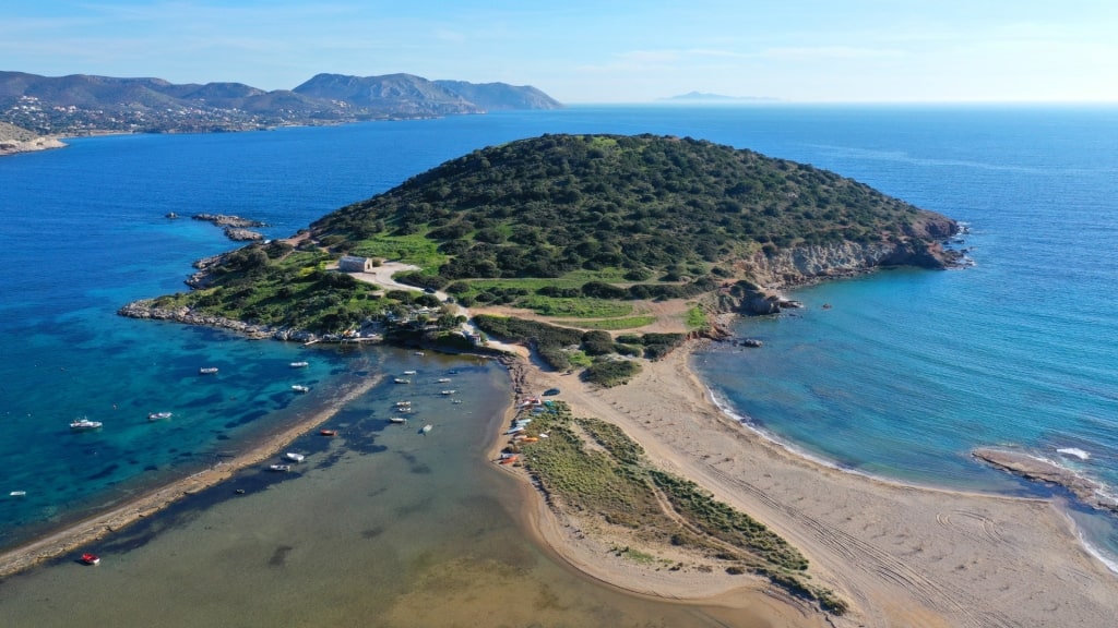 Agios Nikolaos, one of the best Athens beaches