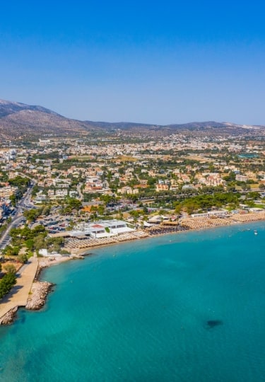 Varkiza Beach, one of the best Athens beaches