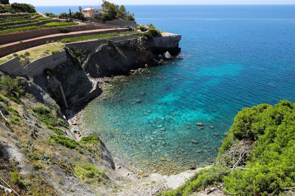 Small cove of Cala Banyalbufar