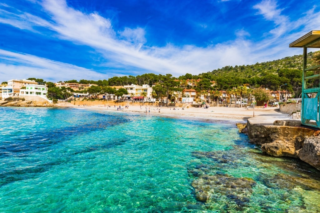 Rocky shore of Platja de Sant Elm