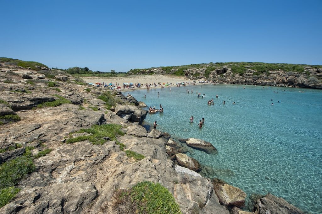 Spiaggia Calamosche, one of the best beaches in Sicily