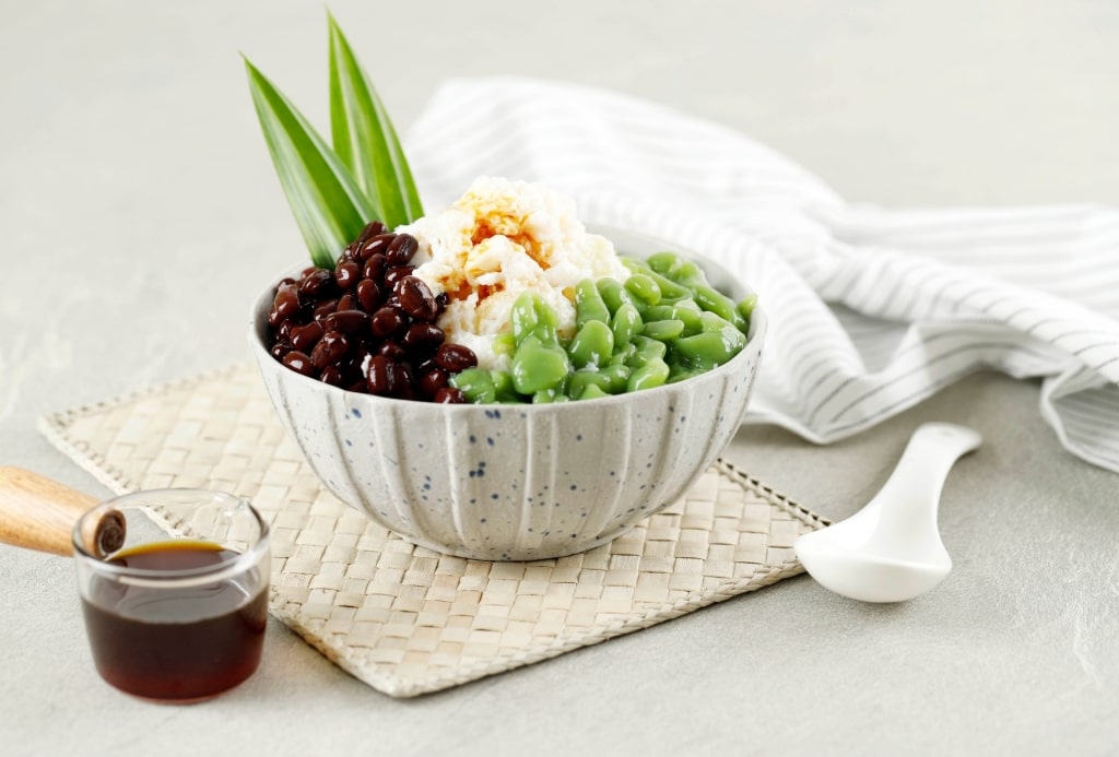 Bowl of cold cendol