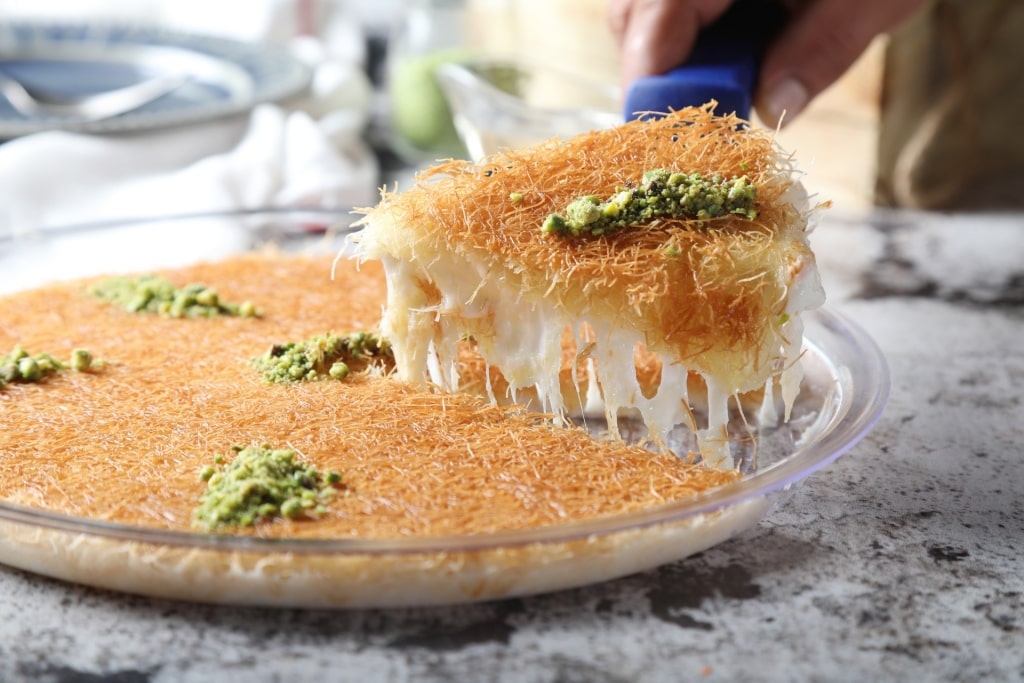 Plate of Knafeh