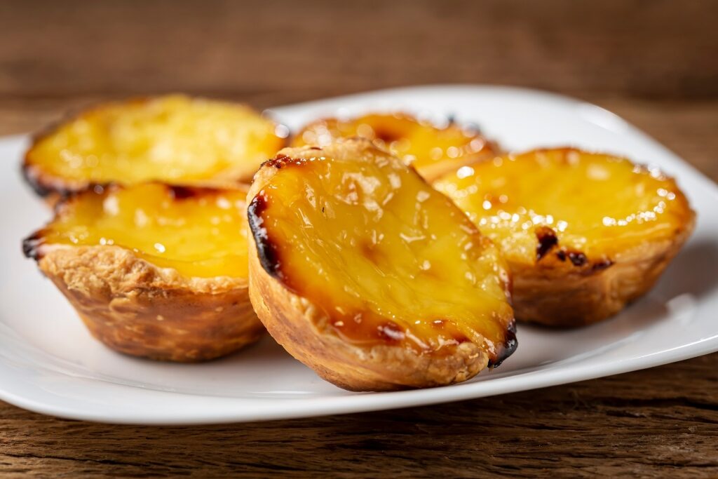 Pasteis de nata, one of the best desserts in the world