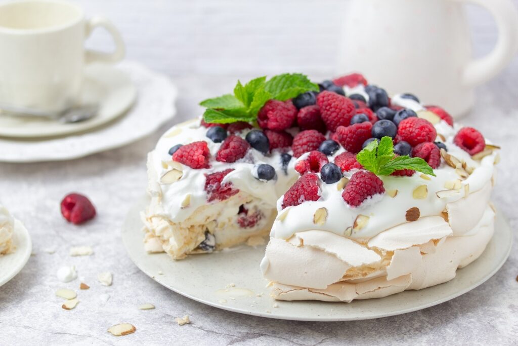 Pavlova, one of the best desserts in the world