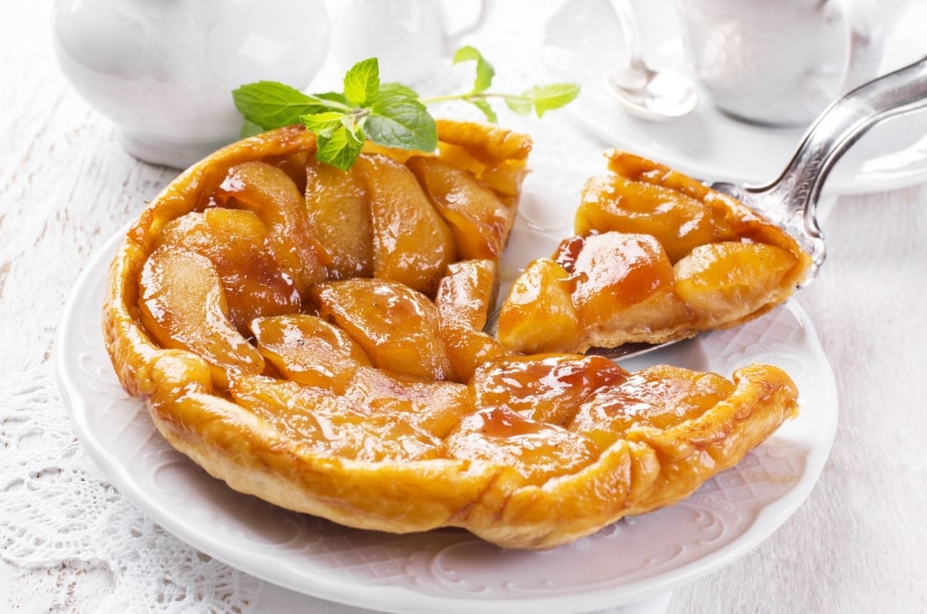 Slices of Tarte tatin