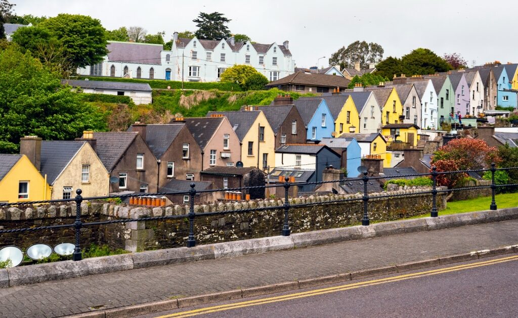 Colorful houses in Cork, Ireland