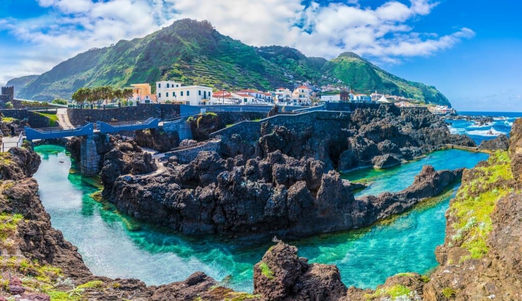 Tidal pools of Porto Moniz in Madeira, Portugal