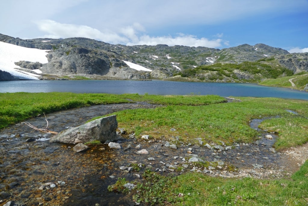 Chilkoot Lake, one of the best places to fish in Alaska