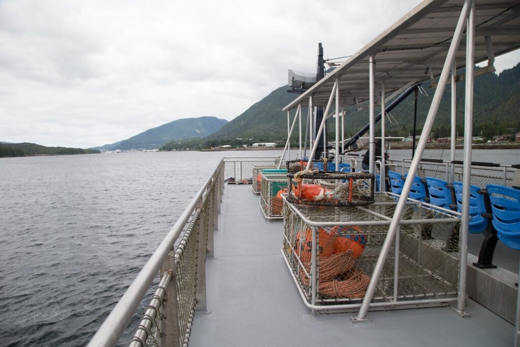 Fishing boat in Inside Passage