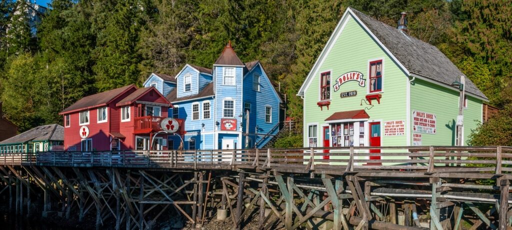 Dolly’s House Museum in Creek Street, Ketchikan