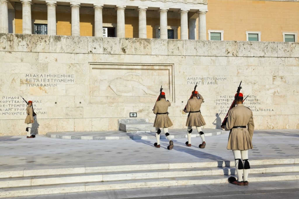 Changing of the Presidential Guard at the Tomb of the Unknown Soldier