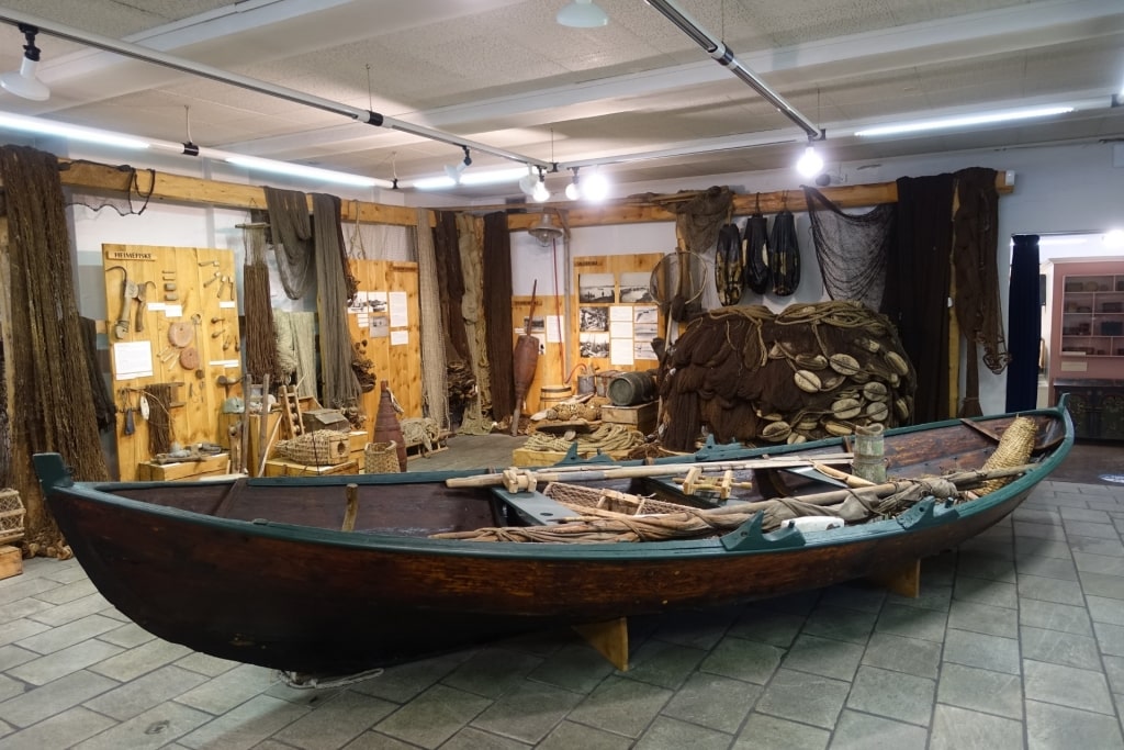 View inside the Karmsund Folkemuseum