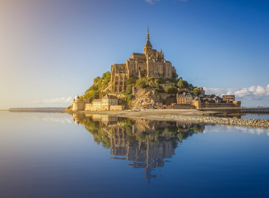 Mont Saint Michel Abbey, one of the best landmarks in France