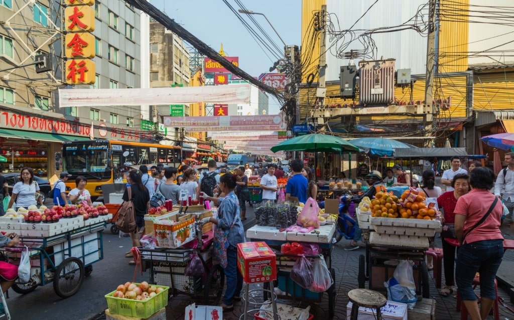 Old Market, Yaowarat Road, one of the best markets in Bangkok