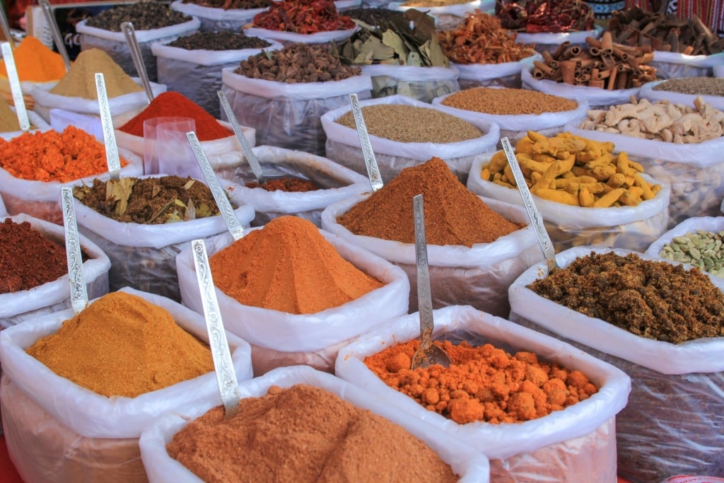 Thai spices in Bangkok