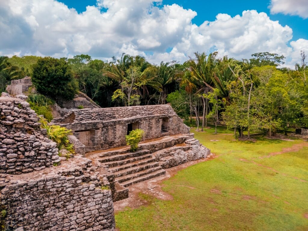 Beautiful Kohunlich & Dzibanche Mayan Ruins, Costa Maya