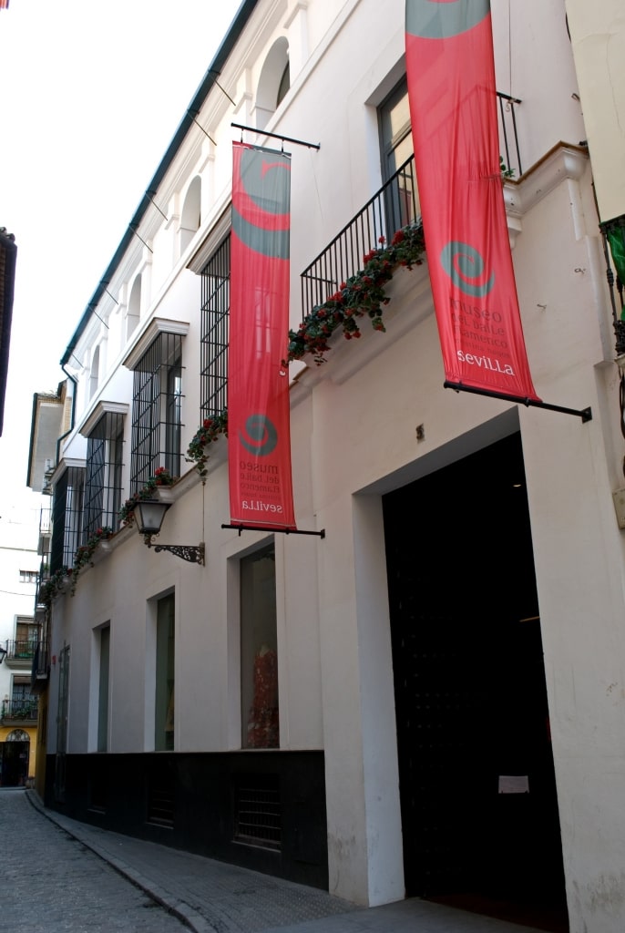 View outside Flamenco Dance Museum, Seville