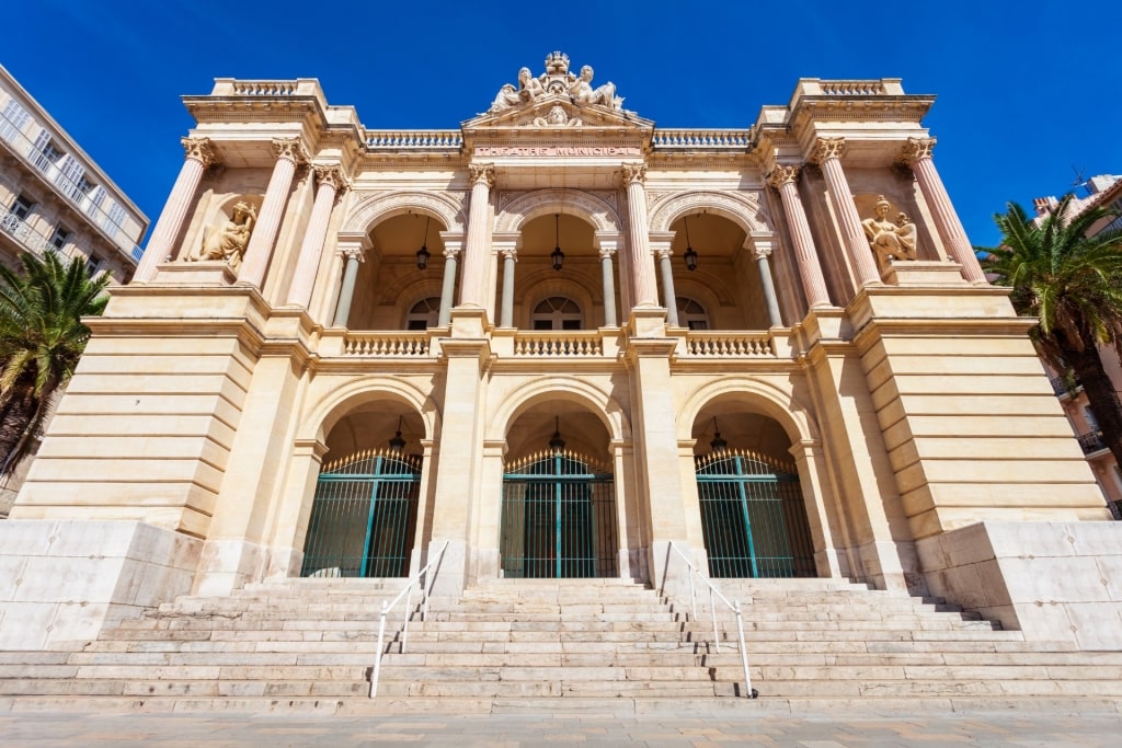 Facade of Toulon Opera