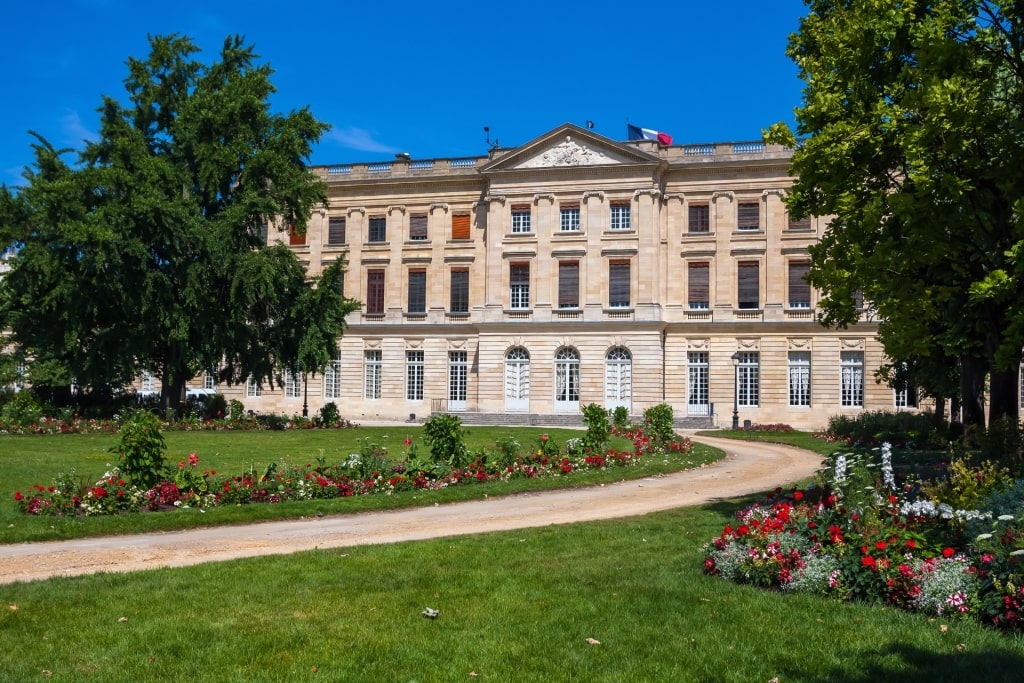 Exterior of Bordeaux Museum of Fine Arts