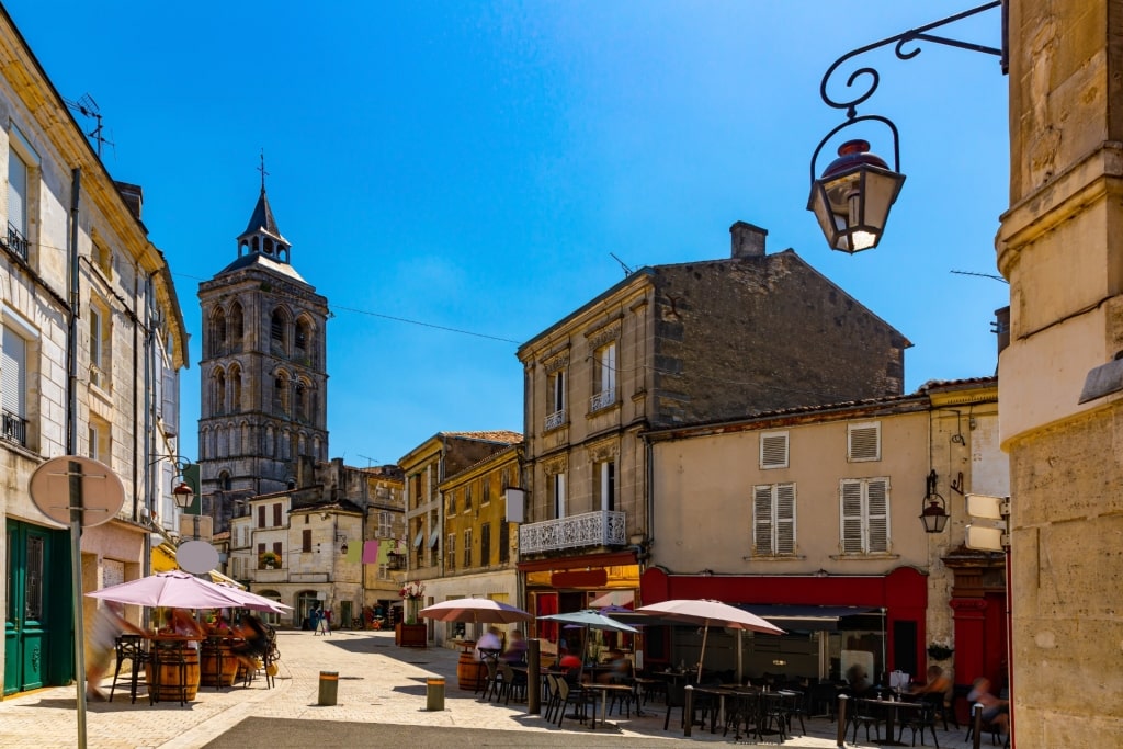 Street view of Cognac