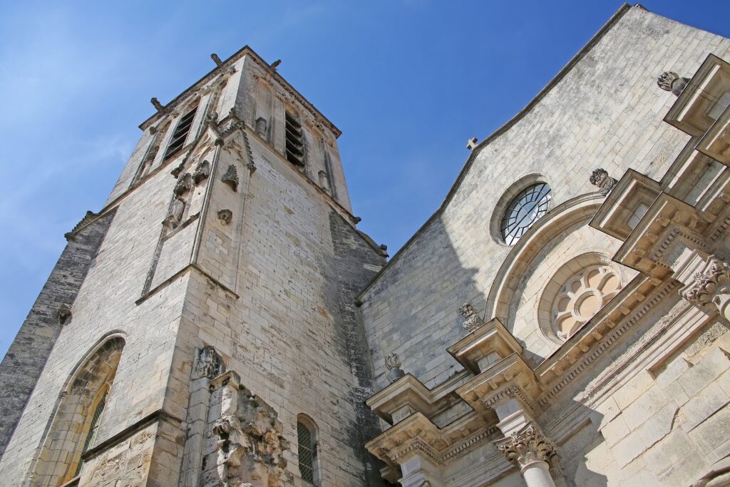Facade of Saint Saviour Church of La Rochelle