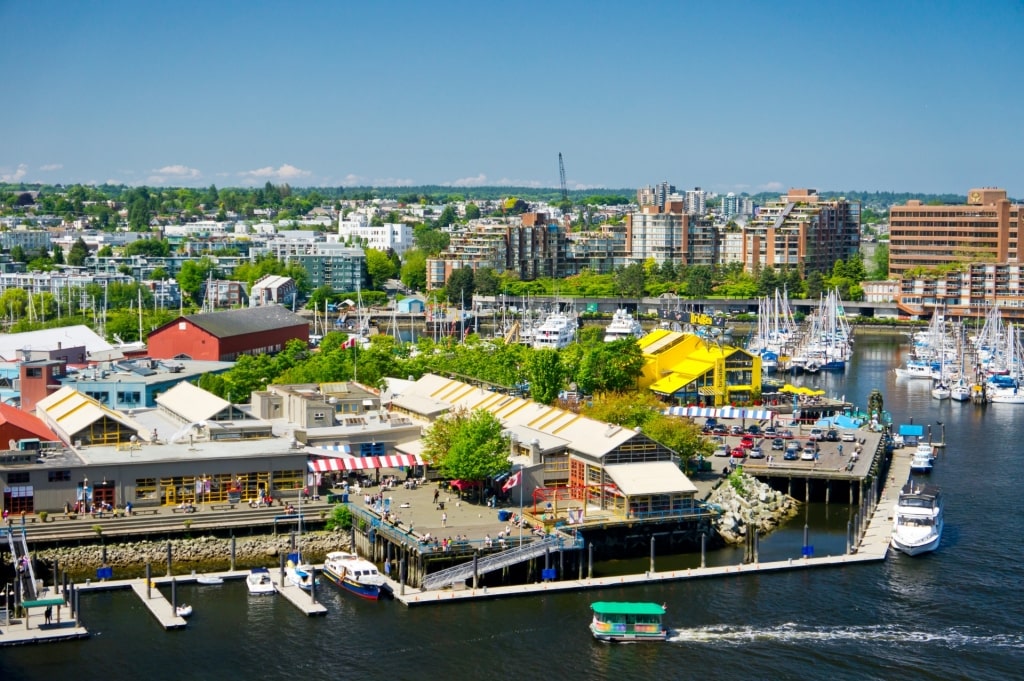 Visit Granville Island, one of the best things to do in Vancouver with kids