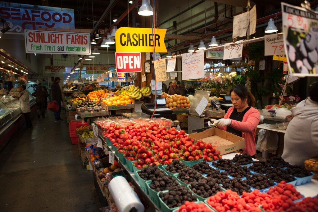 Market in Granville Island