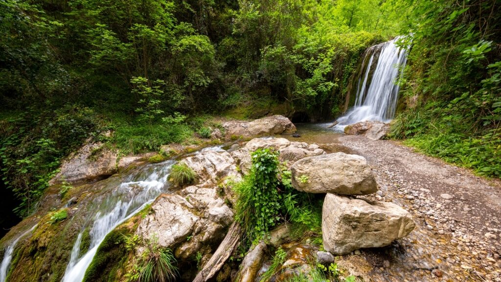 Waterfalls in Valle de Ferriere