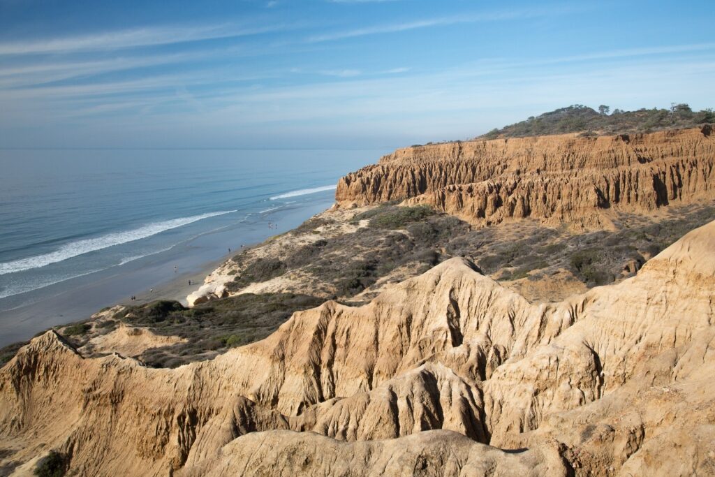 Scenic view from Torrey Pines State Reserve, San Diego