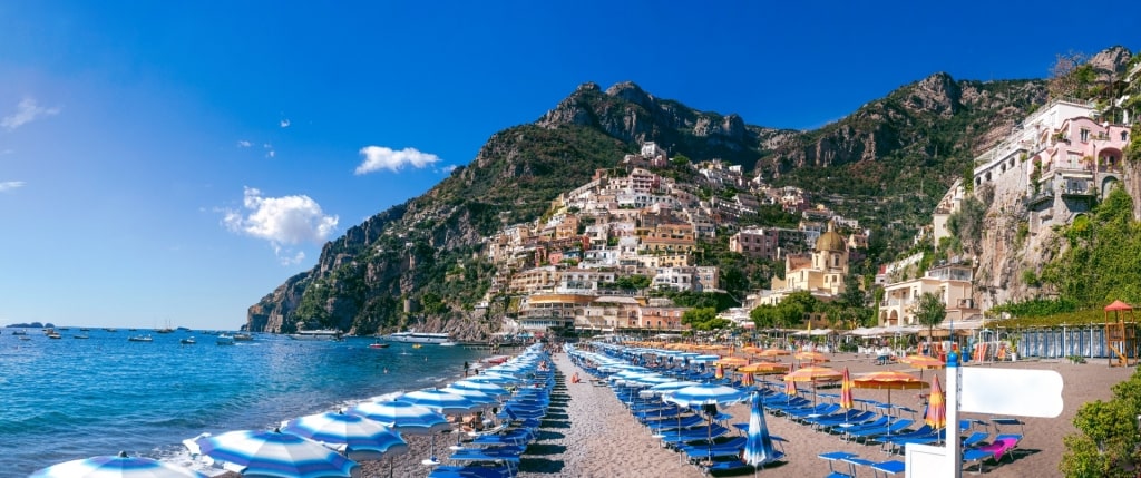 Marina Grande Beach, one of the best Amalfi Coast beaches