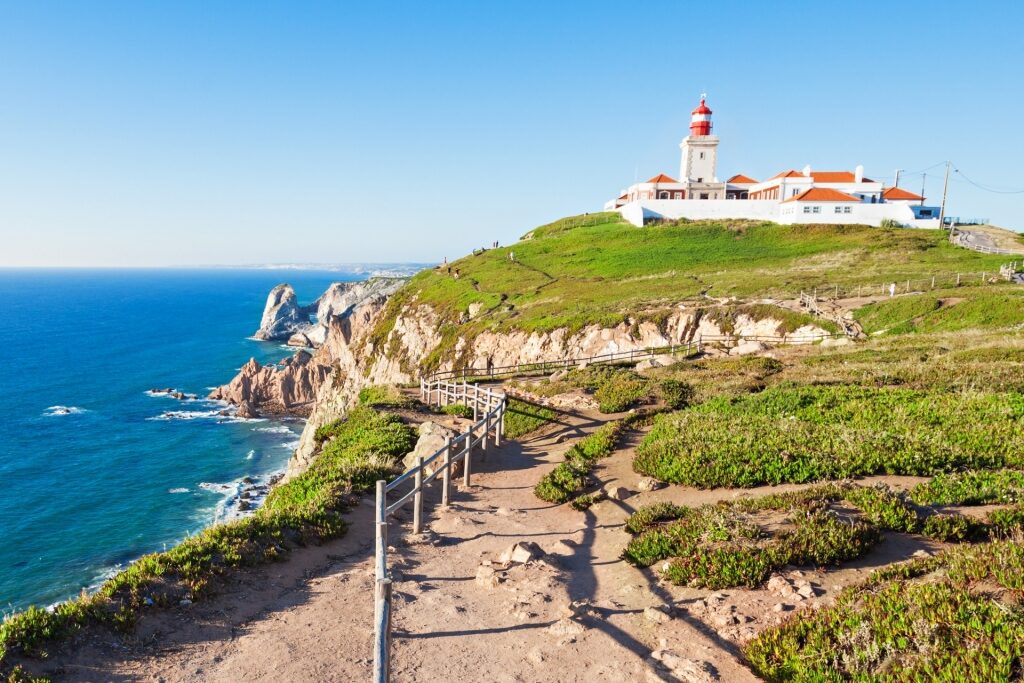 View of Cabo da Roc from the cliffs