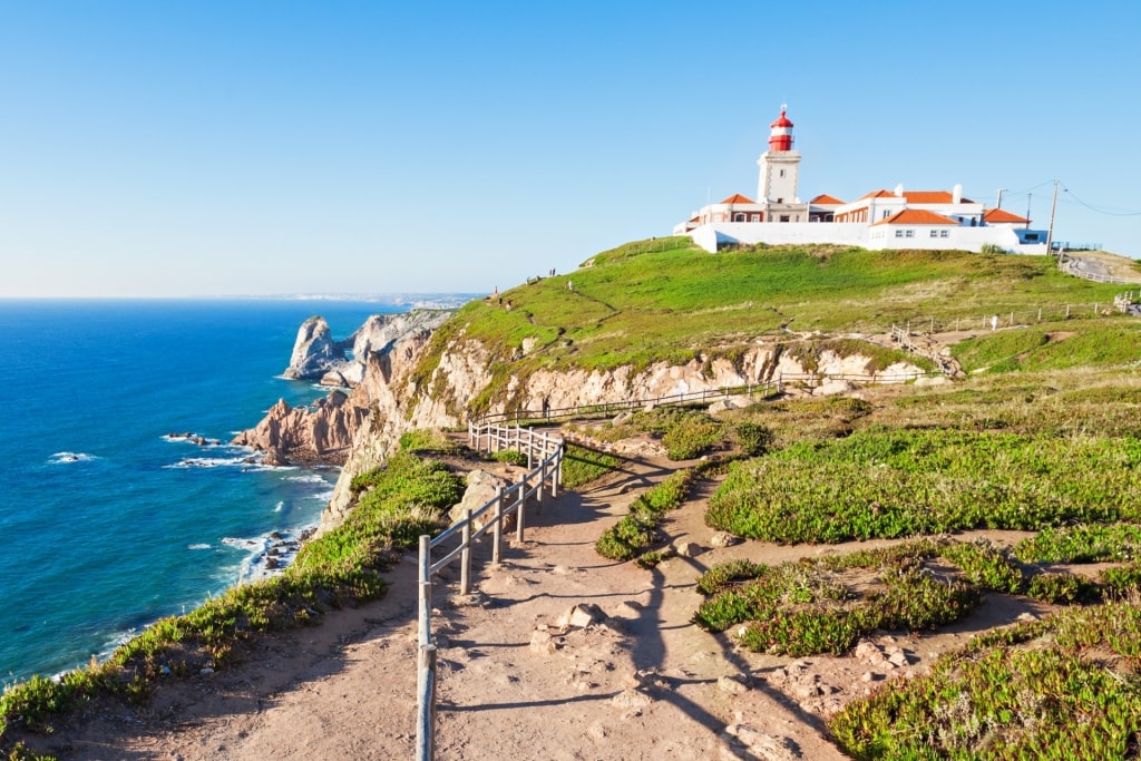 View of Cabo da Roc from the cliffs