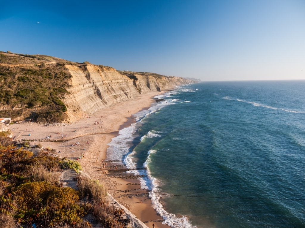 Praia do Magoito, one of the best beaches in Lisbon