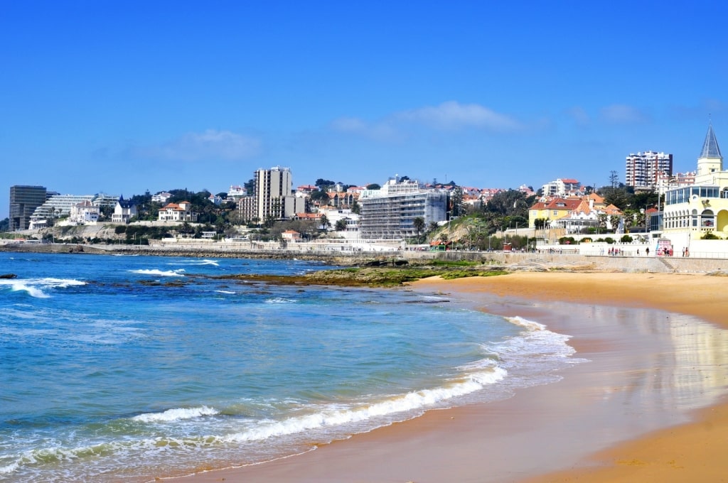 Praia do Tamariz, Cascais, one of the best beaches in Lisbon