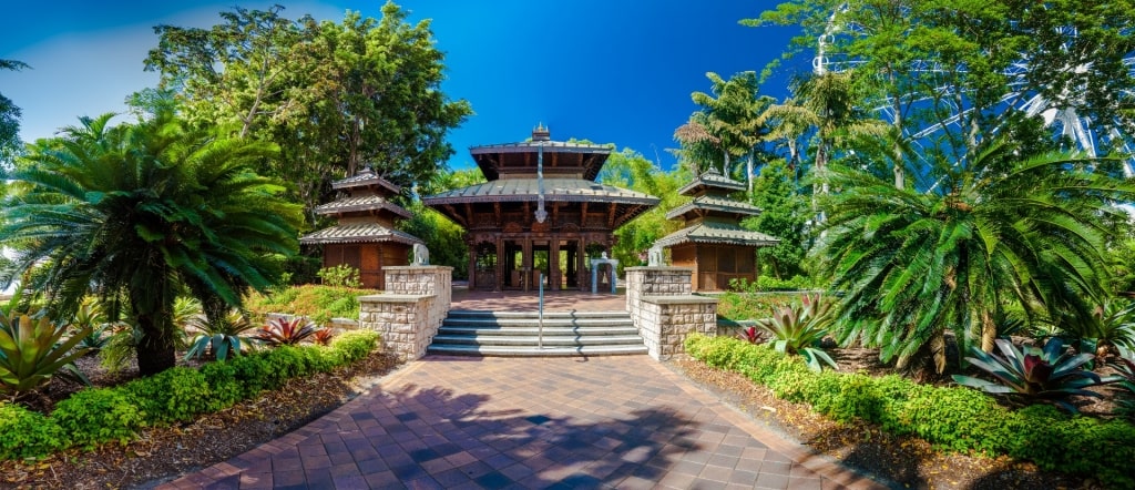 Nepalese Pagoda in Brisbane South Bank