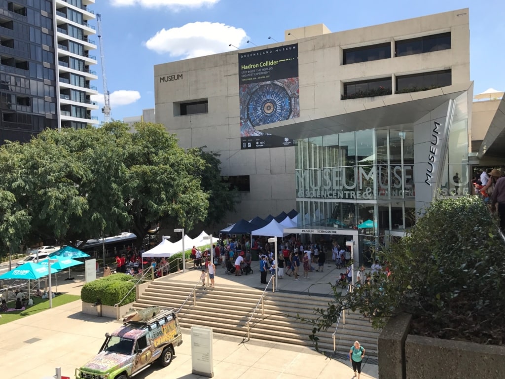 Exterior of Queensland Museum