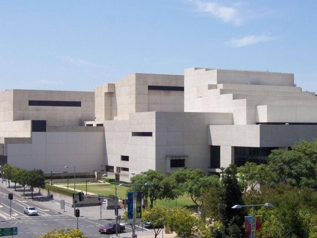 Facade of the Queensland Performing Arts Center