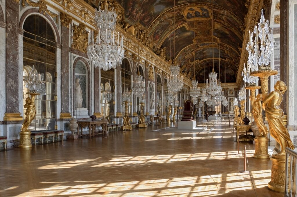 Interior of Palace of Versailles, Versailles