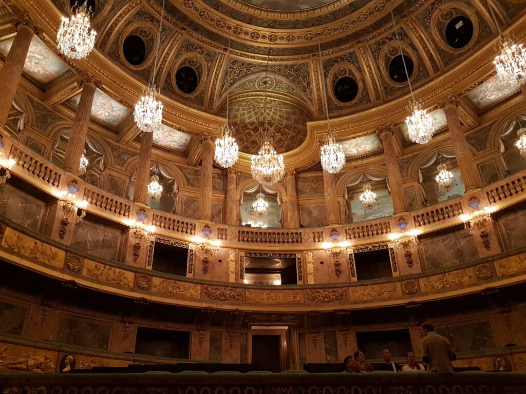 Interior of Royal Opera, Palace of Versailles