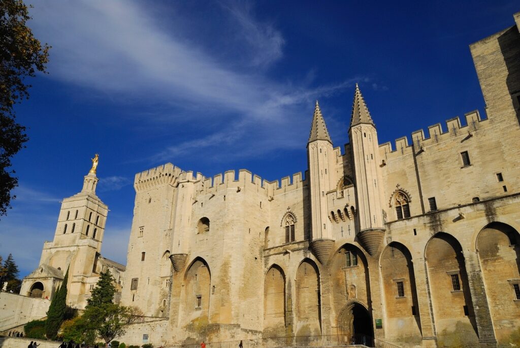 Facade of Palais des Papes, Avignon