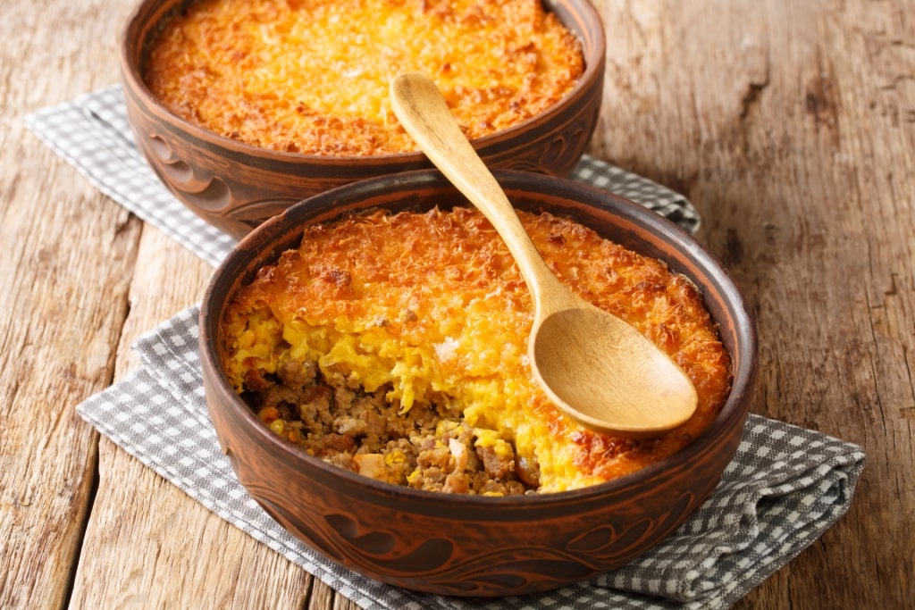 Bowl of Pastel de Choclo