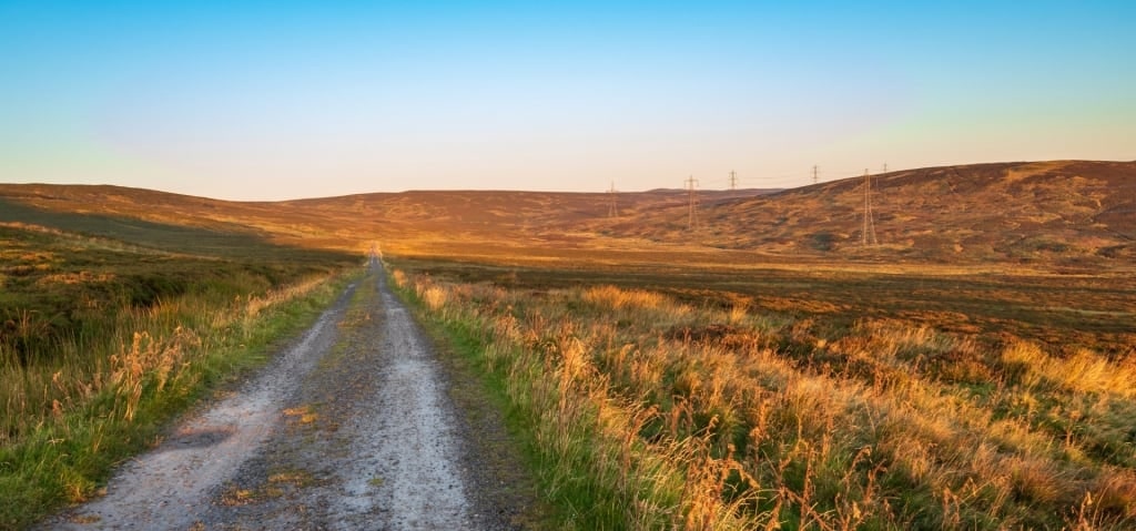 Trail in Clyde Muirshiel Regional Park