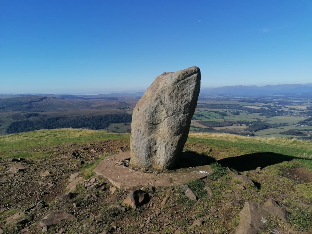 View atop Dumgoyne Hill