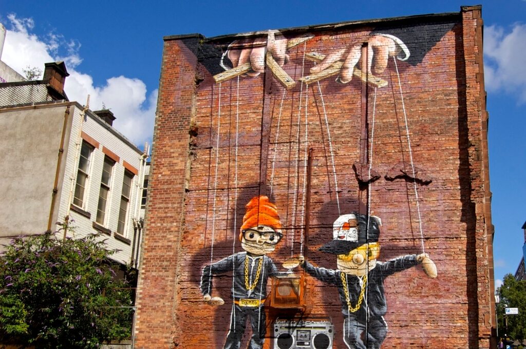 Mural in Glasgow