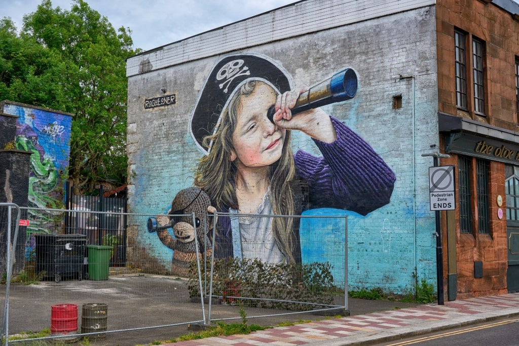 Mural in Glasgow